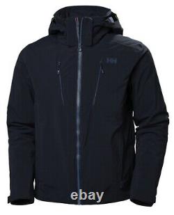 Helly Hansen Alpha 3.0 Men's Insulated Ski Jacket 65551/597 Navy NEW