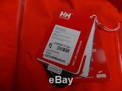 Helly Hansen Alpha 3.0 Mens Ski Jacket Bnwt Genuine £379 Med Skiing Orange Coat