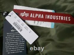 J. Crew Editions X Alpha Industries Barn Jacket Medium Army Green Size M