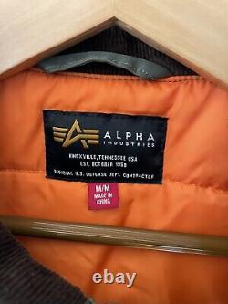 J. Crew Editions X Alpha Industries Men's Military Barn Jacket Green $325 NWT- M