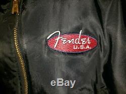 Jacket Flyer's Intermediate MA-1 Bomber Flight Fender USA Jacket L