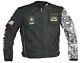 Joe Rocket U. S Army Alpha Camo Textile Jacket With Safety Vest Black Medium
