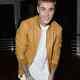 Justin Bieber Yellow Lambskin Bomber Leather Jacket Size S M L Xl 2xl Customize