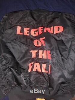 Legend Of The fall Xo Bomber Jacket By Alpha Industries Size Medium