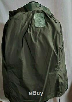 M-65 Alpha Industries Field Coat Military Jacket Camouflage Med Long Made in USA
