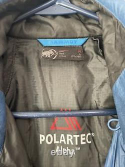 Mammut Guye Polartec Alpha Insulated Mens M Hybrid Jacket Pertex Blue