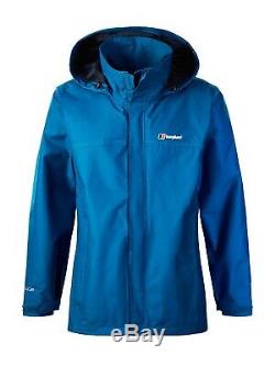 (Medium, Snorkel Blue) Berghaus Men's RG Alpha Waterproof Jacket