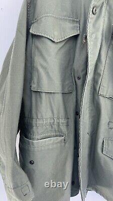 Men's Alpha Industries M65 Field Jacket Green Size Medium 33-37 Chest