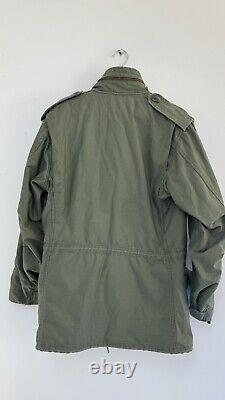 Men's Alpha Industries M65 Field Jacket Green Size Medium 33-37 Chest