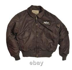 Mens Alpha Industries CWU Big A Brown jackets