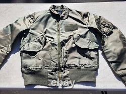 Military Surplus CWU-36/P Medium Polyamide Summer Flight Jacket Alpha Ind