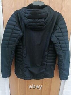 Montane Goretex Polartec Alpha Down Jacket Size Medium Black Peak Hood