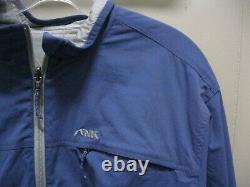 Mountain Khakis Polartec Alpha Switch Reversible Pullover Jacket M Blue/ Silver