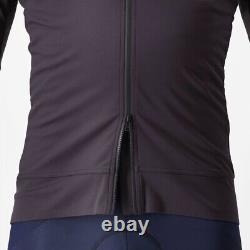 NEW Castelli Alpha Ultimate Insulated Jacket, Dark Grey/Black, Medium $450