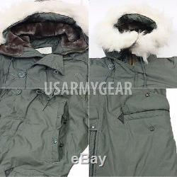NEW US Army Military Extreme Cold Weather N-3B Snorkel Parka Jacket Coat MEDIUM