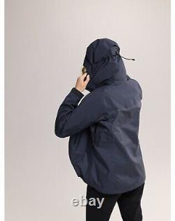 NEW WITH TAGS Arc'teryx Alpha GORE-TEX Womens Jacket Medium Black Sapphire