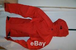 NEW authentic Arc'teryc Alpha SV Jacket Mens Med Cardinal Red GoreTex PRO NWT