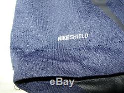 NFL Houston Texans Nike Shield Alpha Fly Rush 1/4 Zip Hoodie Jacket Men's Medium