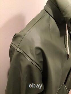 NWT $545 Stutterheim Raincoats X Alpha Industries M-65 Fishtail Parka Jacket M