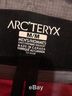 NWT $750 Mens Arcteryx Alpha SV Jacket Medium Orange
