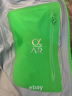 NWT Arc'teryx Alpha AR Goretex Pro Jacket Green Womens Size Medium $600