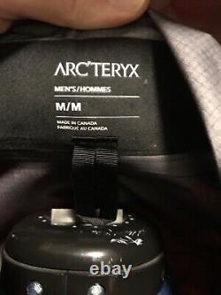 NWT Arcteryx Alpha SV Jacket Mens Medium Trail Blaze MSRP &799