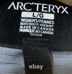 NWTs $749 Arcteryx Womens Alpha SV Gore-Tex Pro Jacket/Large. Cardinal (18081)