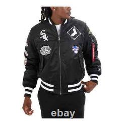 New Era x Alpha Industries Chicago White Sox MA-1 Bomber Reversible Jacket MB