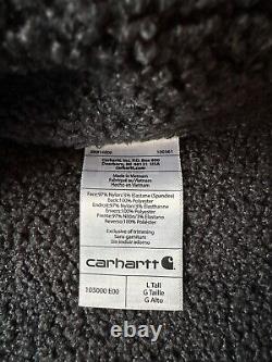 New With Tags Carhartt Men Super Dux Relaxed Fit Detroit Jacket Greige Gray