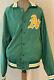 Nice! Vintage Mlb Oakland A's Athletics Satin Jacket Alpha Size Large