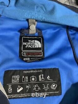 North Face RECCO Summit Series HyVent Alpha Jacket Men's Size M Blue Medium Navy