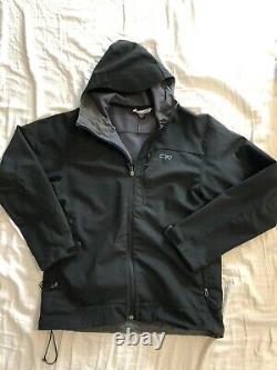 OR Outdoor Research Hoodie Jacket Black M Fleece Hiking Men's Medium Supreme