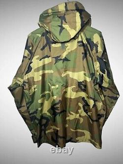 Oldgen Alpha Industries Reversible Woodland/Desert Camo Rare Windbreaker USGI