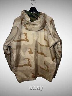 Oldgen Alpha Industries Reversible Woodland/Desert Camo Rare Windbreaker USGI