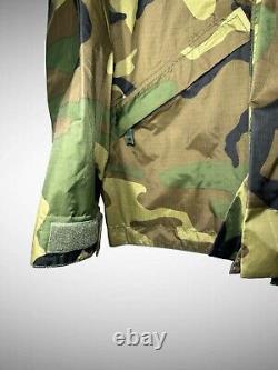 Oldgen Alpha Industries Reversible Woodland/Desert Camo Rare Windbreaker USGI