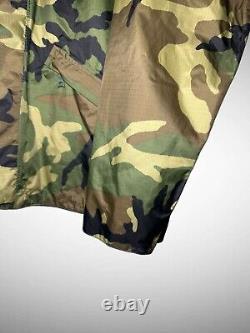 Oldgen Alpha Industries Reversible Woodland/Desert Camo Rare Windbreaker USGI