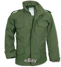 Original ALPHA M65 Field Jacket Olive Green Black