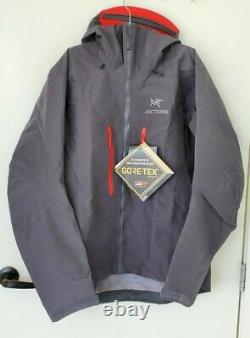 Pilot' Grey Arc'teryx Alpha SV Men's Jacket Medium Canada Hand-Made Top of Line