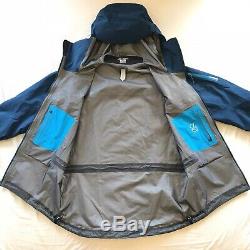 RRP£630 Arcteryx Alpha SV Goretex Pro Jacket Mens Medium Blue Beta Theta AR LT