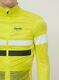 Rapha Brevet Insulated Yellow Hi Viz Cycling Jacket Medium Nwt Polertec Alpha