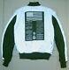 Rare Alpha Industries Ma-1 Jacket Green Silver Gray Reversible Size M Blood Chit