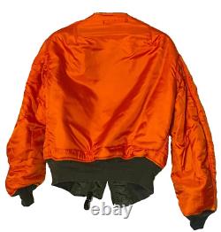 Richard Moore MA-1 Medium Intermediate Flight Jacket Alpha Industries 1972