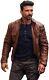 Roy Pulver Brown Distressed Boss Level Leather Jacket New Arrival