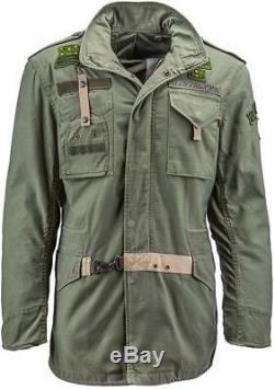 SOLD OUT Alpha Industries 50th Anniversary M-65 Olive Field Coat Men's Jacket