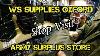 Shop Visit Ws Supplies Oxford Army Surplus Store