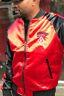 Special Forces Nupe Satin Paratrooper Jacket, Red Kappa Alpha Psi Yo Nupe