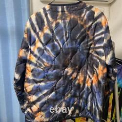 Stussy x Alpha Inner Quilting Down Jacket Tie Dye Size M Unused DHL F/S