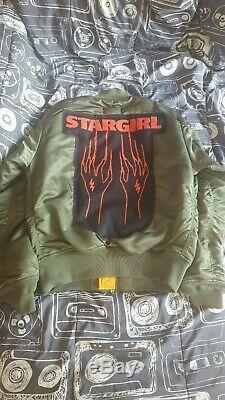 The Weeknd Limited Edition Pop Up Stargirl Bomber Jacket womens side Medium