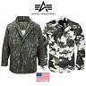 Us Army Jacket Alpha Industries M65 Military Combat Field Camo Usa Hunting Coat