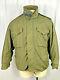 Us M-65 Military Coat Man's Field With Hood With Liner Green M Vietnam Era Parka